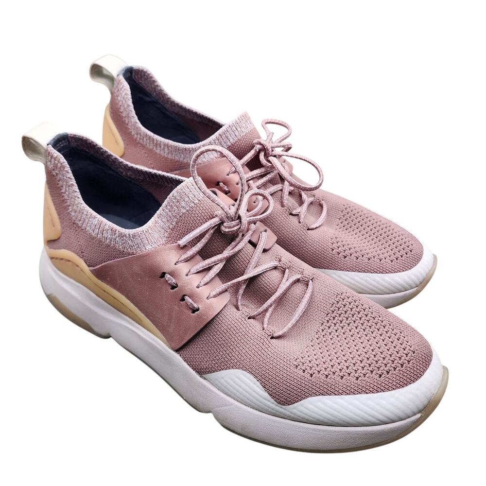 Cole Haan ZEROGRAND TRAINER STITCHLITE womens Sneaker Burnwood knit 8-1/2B